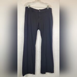Cabi Black Flare Dress Pants Womens Size‎ 12 Style 3202L Career